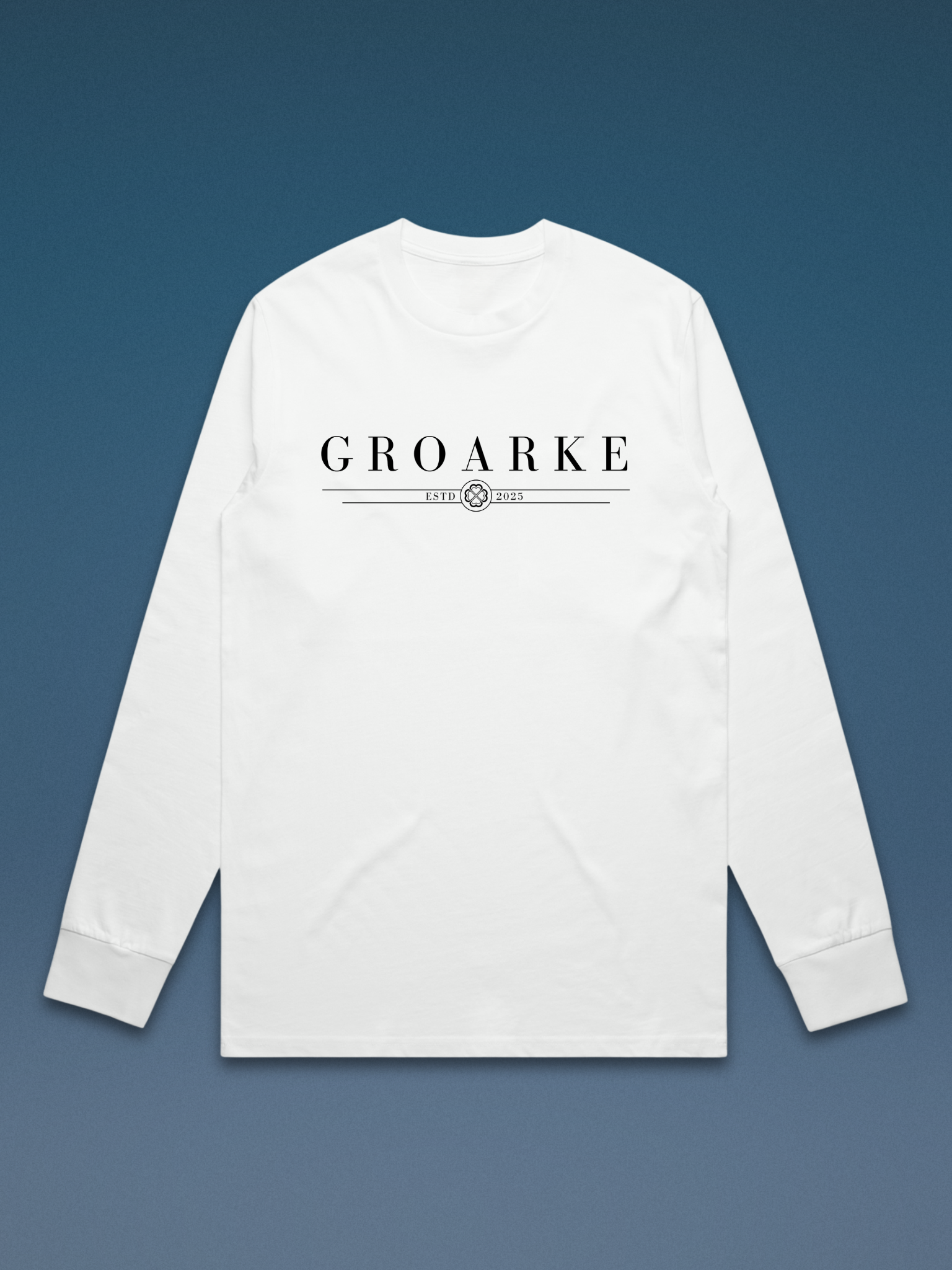 Men’s Long Sleeve T-shirt (white)