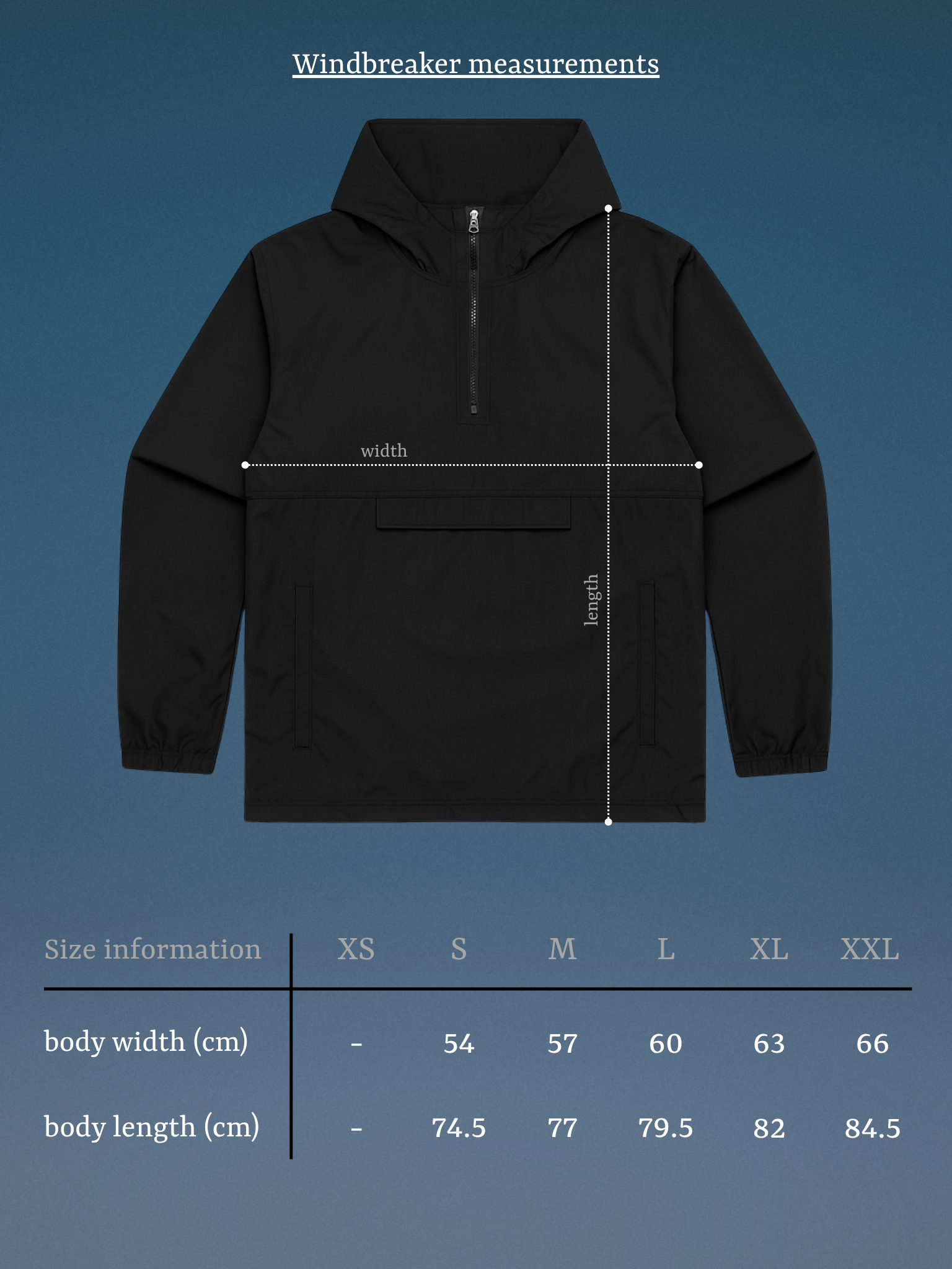 Classic Half Zip Windbreaker