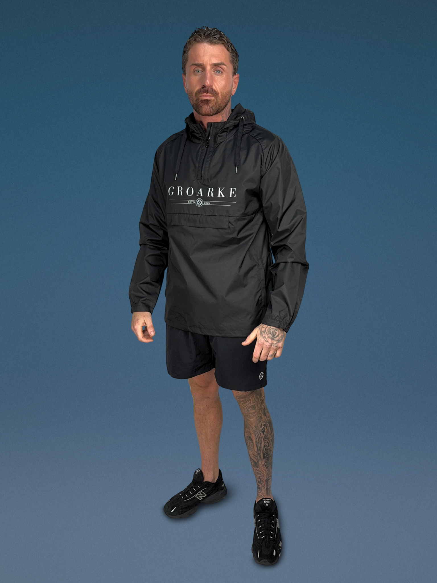 Classic Half Zip Windbreaker